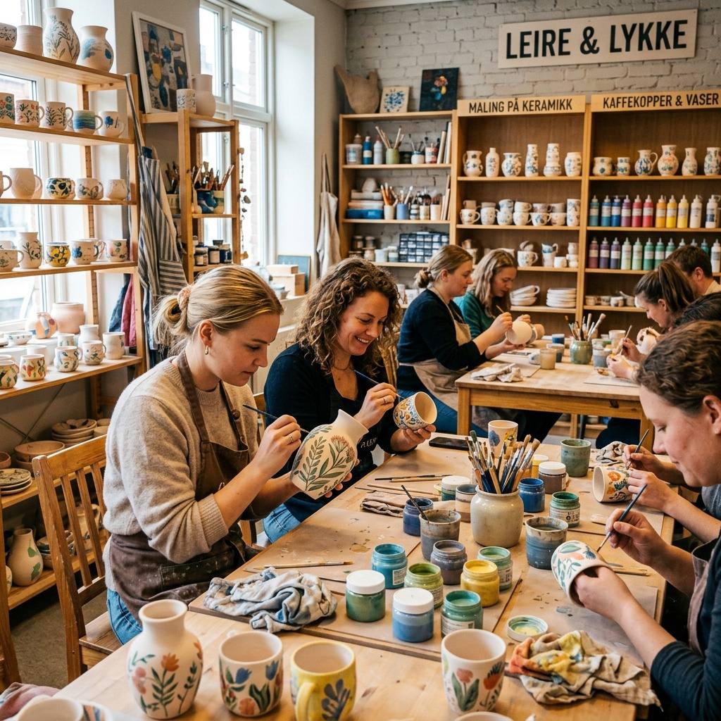 Paint on Pots hos Lissom
